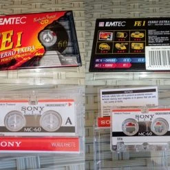 Vendora ΔΎΟ ΚΑΣΣΕΤΕΣ : ΣΦΡΑΓΙΣΜΕΝΗ, ΚΑΣΣΕΤΑ ΗΧΟΥ, EMTEC FEI 60 & ΜΙΚΡΟΚΑΣΕΤΑ MC-60, SONY
