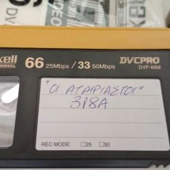 Vendora 60 Tape DVCPRO -CONRAD-JOHNSON shop b08184b1a6ffb30e427b021371dea44f50bd50f2 xl