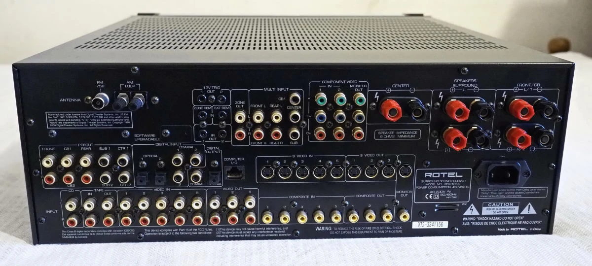 Vendora Ραδιοενισχυτής A/V Rotel RSX-1055 4 Vendora Ραδιοενισχυτής A/V Rotel RSX-1055 - Image 2