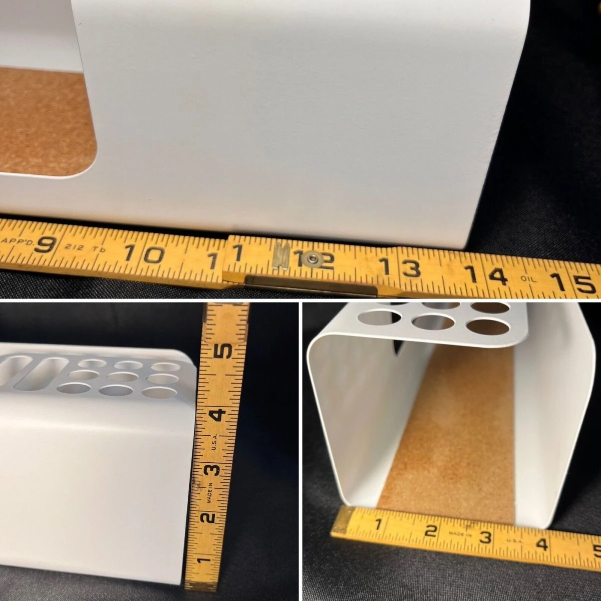 Vendora Μεταλλική Μολυβοθήκη σε Λευκό Χρώμα 6 Vendora Μεταλλική Μολυβοθήκη σε Λευκό Χρώμα - Image 4