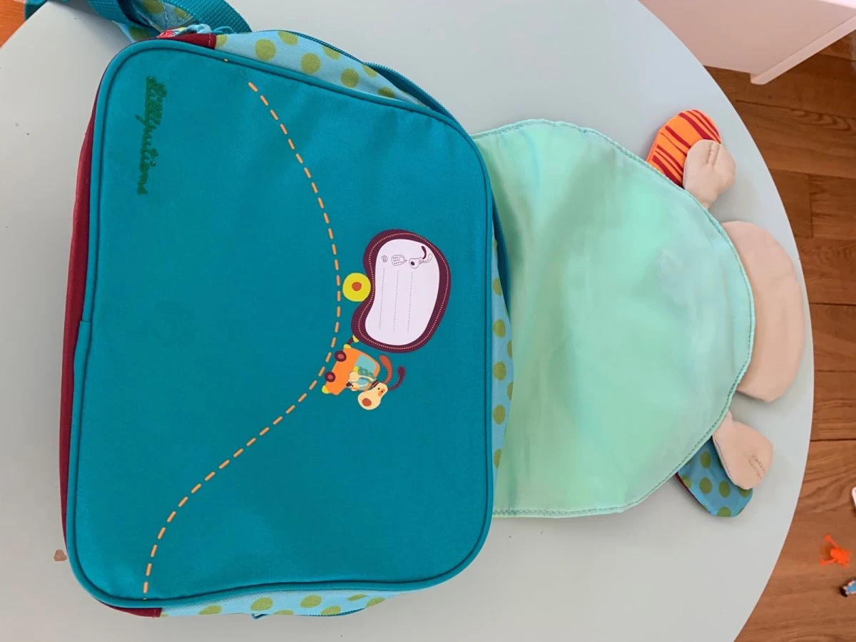 Vendora Μπλε σχολικη τσάντα Lilliputiens 4 Vendora Μπλε σχολικη τσάντα Lilliputiens - Image 2