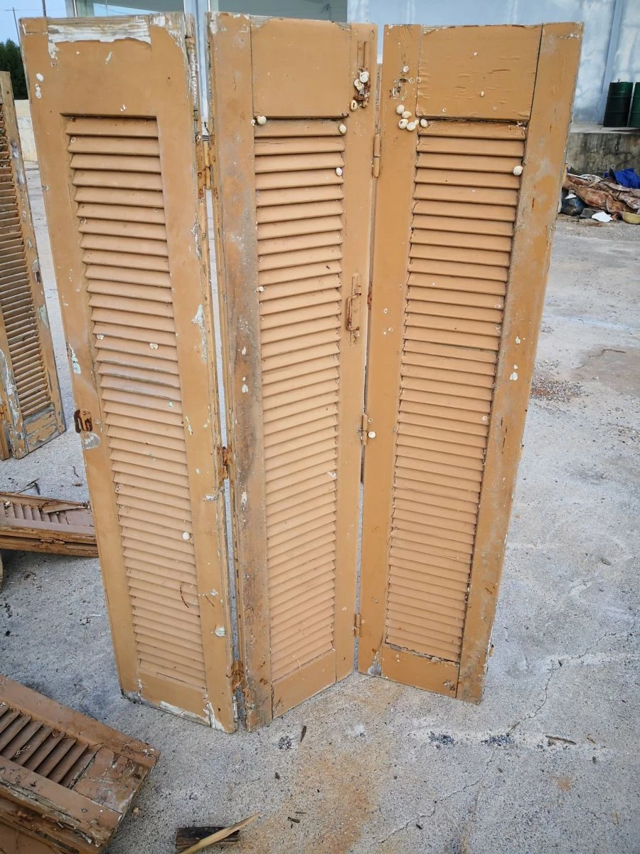 Vendora ξυλινα παντζουρια απο ανακαινιση για ντεκορ 3 Vendora ξυλινα παντζουρια απο ανακαινιση για ντεκορ