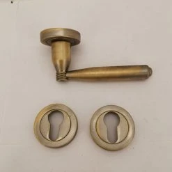 Vendora Χέρι Εξώπορτας Γρυλόχερο με Πρόσωπο Κλειδαριάς Εποχής 1980