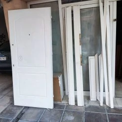 Vendora Εξώπορτα ξύλινη δεξιά 215Χ100