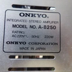 Vendora ONKYO INTEGRA A-8250,2τροφοδοτικα,2X70rms 8ohm,2-50khz,MM-MC,ρελε,ηλεκτρολυτικοι Nichicom 15.000 Uf έκαστος,REC MODE,japan,11kg -CONRAD-JOHNSON shop c8fd59a144434711a4e0d842bb9ded231b4a64d3 xl
