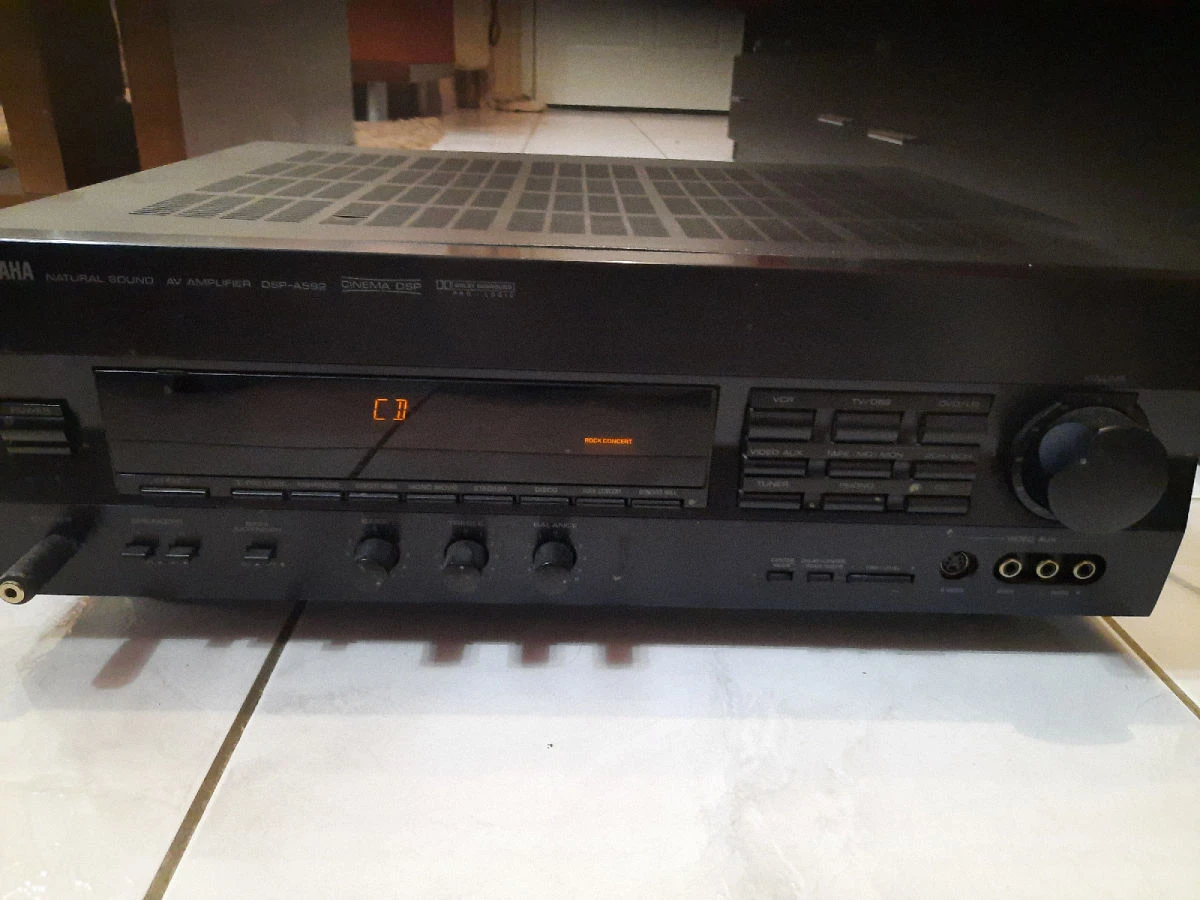 Vendora Vintage Yamaha DSP-A592 5.1Ch Digital Dolby Sourround ενισχυτής AV 3 Vendora Vintage Yamaha DSP-A592 5.1Ch Digital Dolby Sourround ενισχυτής AV