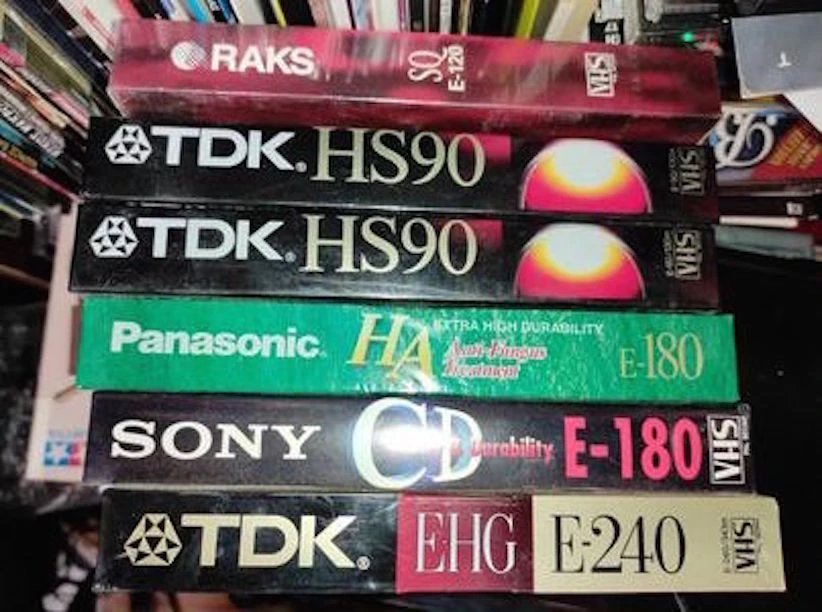 Vendora Κασετες VHS -6- Σφραγισμενες + VHS Cleaner 3 Vendora Κασετες VHS -6- Σφραγισμενες + VHS Cleaner
