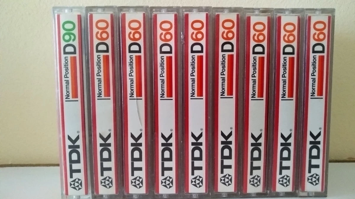 Vendora TDK D60 Normal Position 60 - 90 ( 1982 ) 9 θρυλικές κασέτες 4 Vendora TDK D60 Normal Position 60 - 90 ( 1982 ) 9 θρυλικές κασέτες - Image 2