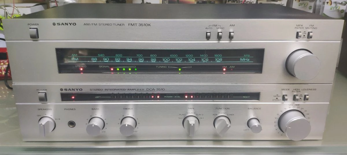 Vendora SANYO DCA-3510 και FMT-3510K Ενισχυτής και Ραδιόφωνο 9 Vendora SANYO DCA-3510 και FMT-3510K Ενισχυτής και Ραδιόφωνο - Image 7