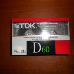 Vendora ΚΑΣΕΤΑ ΗΧΟΥ TDK D -60