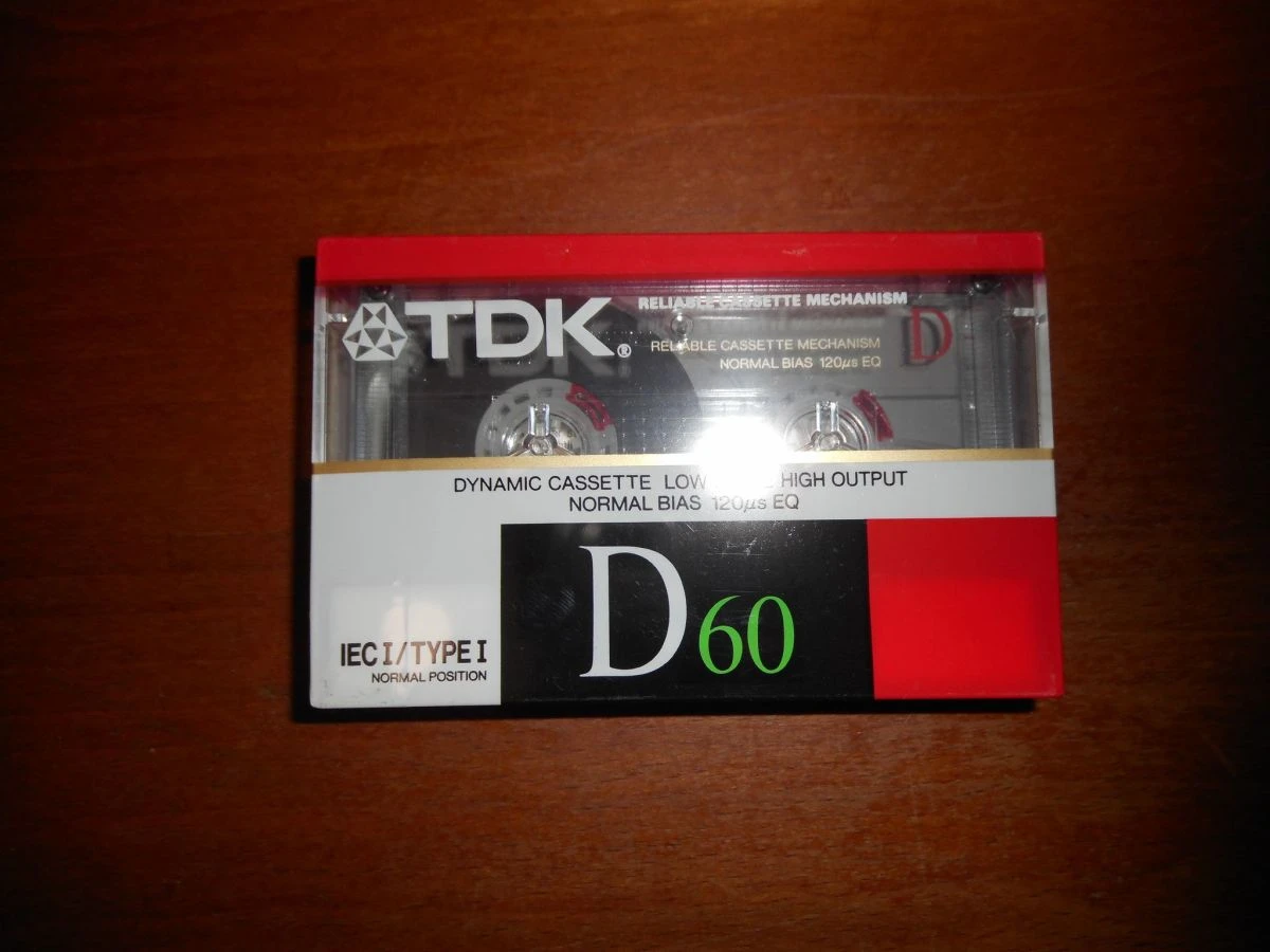 Vendora ΚΑΣΕΤΑ ΗΧΟΥ TDK D -60 3 Vendora ΚΑΣΕΤΑ ΗΧΟΥ TDK D -60
