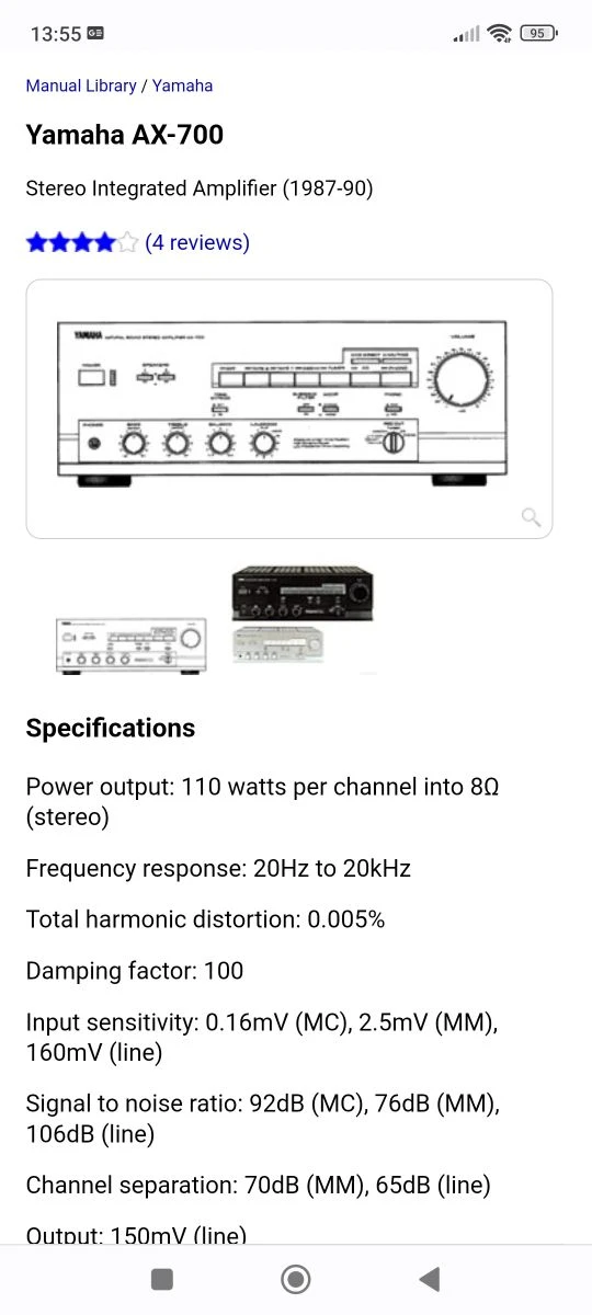 Vendora YAMAHA AX-700 ενισχυτής 5 Vendora YAMAHA AX-700 ενισχυτής - Image 3