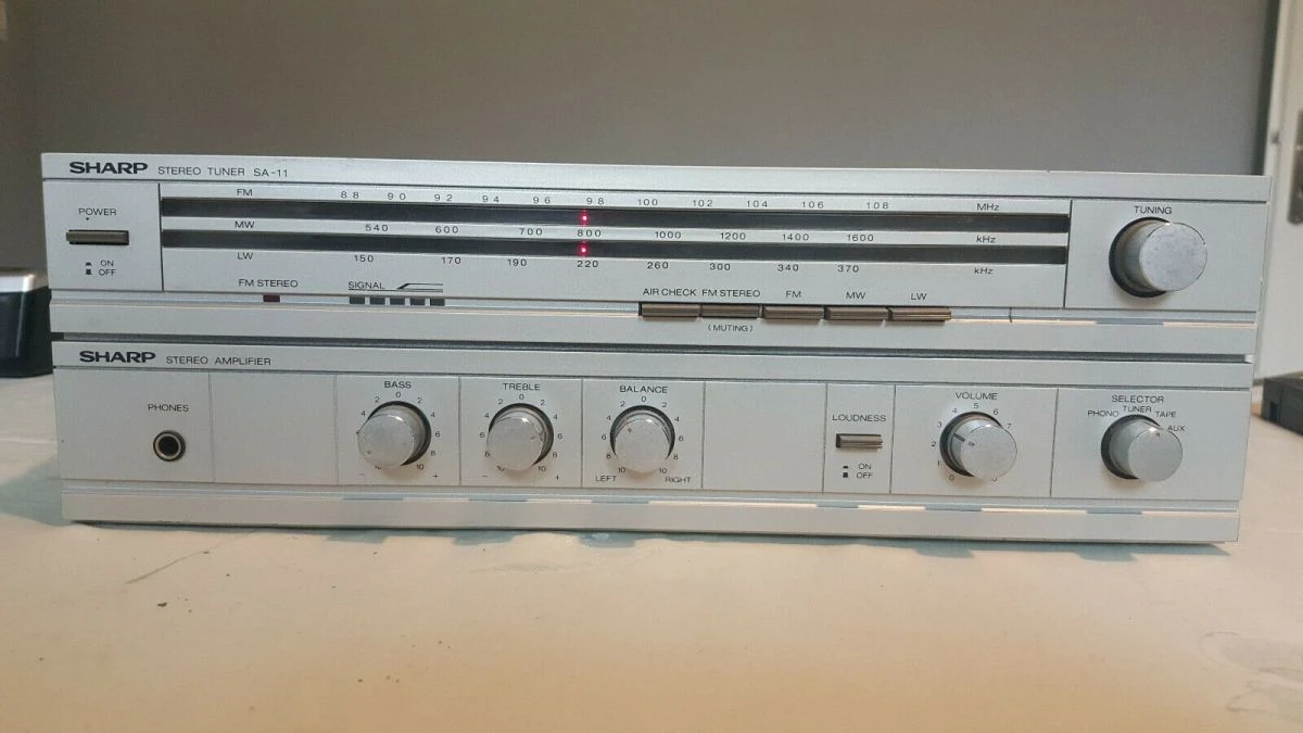 Vendora ΡΑΔΙΟΕΝΙΣΧΥΤΗΣ SHARP SA-11 VINTAGE 5 Vendora ΡΑΔΙΟΕΝΙΣΧΥΤΗΣ SHARP SA-11 VINTAGE - Image 3