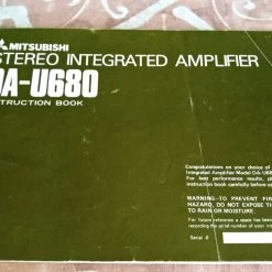 Vendora MITSUBISHI DA-U680 προενισχυτης + ενισχυτης 2x80 Watt 1978 Japan -CONRAD-JOHNSON shop d5bf32529c43991690ce4e5f5af235bf576f8681 xl