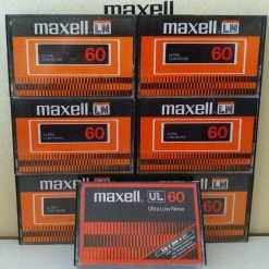Vendora MAXELL UL - UN 60 1978 - 1980 ( 7 κασέτες σπάνιες και συλλεκτικές )