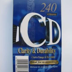 Vendora SONY CD 240 Clarity & Durability VHS Video Kassette SEALED NEU 10 ΤΕΜΑΧΙΑ ΣΦΡΑΓΙΣΜΕΝΕΣ 35 €