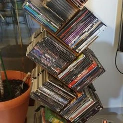 Vendora πύργος για Cd/dvd περιστρεφόμενος