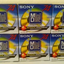 Vendora Minidisc Sony Premium ( 6 τεμάχια σφραγισμένα ) -CONRAD-JOHNSON shop e869be29c5814dd77778a99e6f01fee13d62ac27 xl