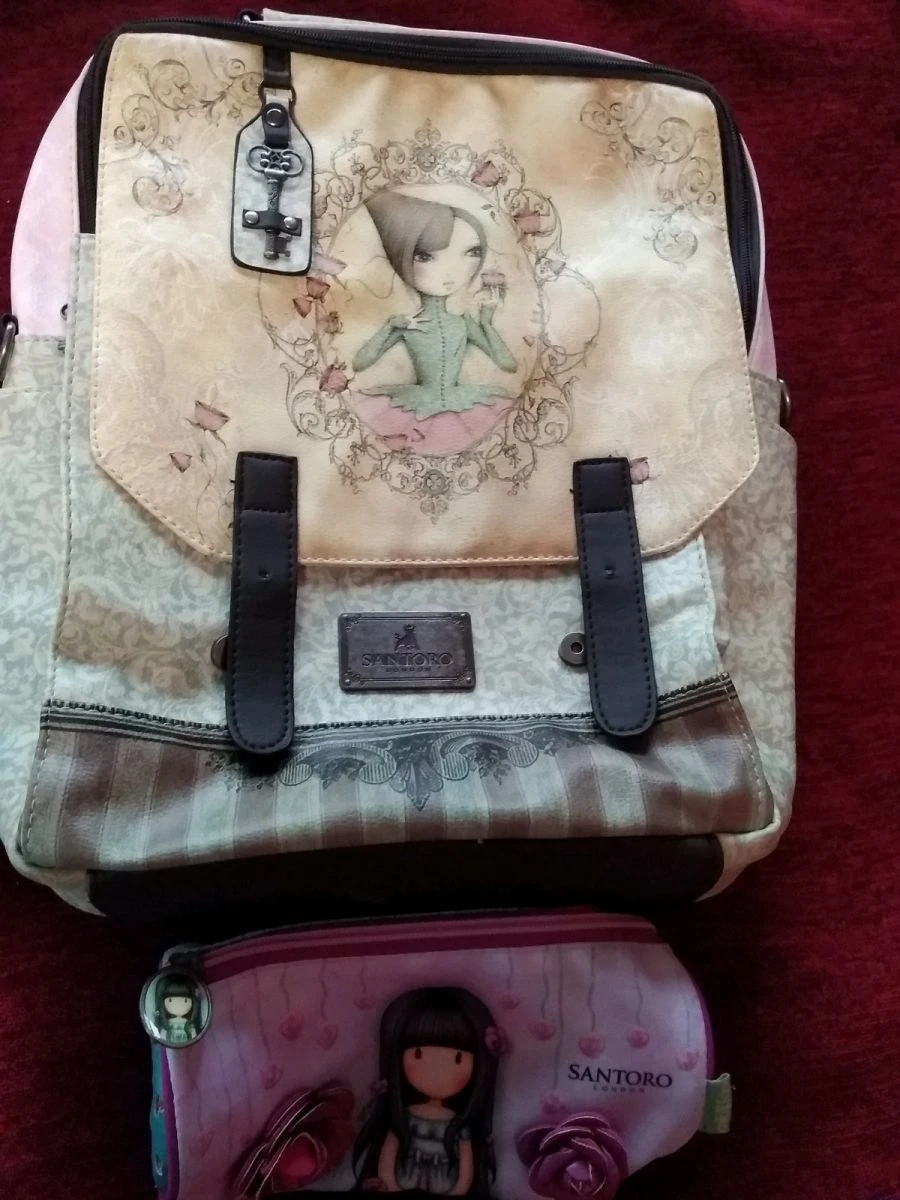 Vendora τσάντα και κασετίνα Santoro 4 Vendora τσάντα και κασετίνα Santoro - Image 2