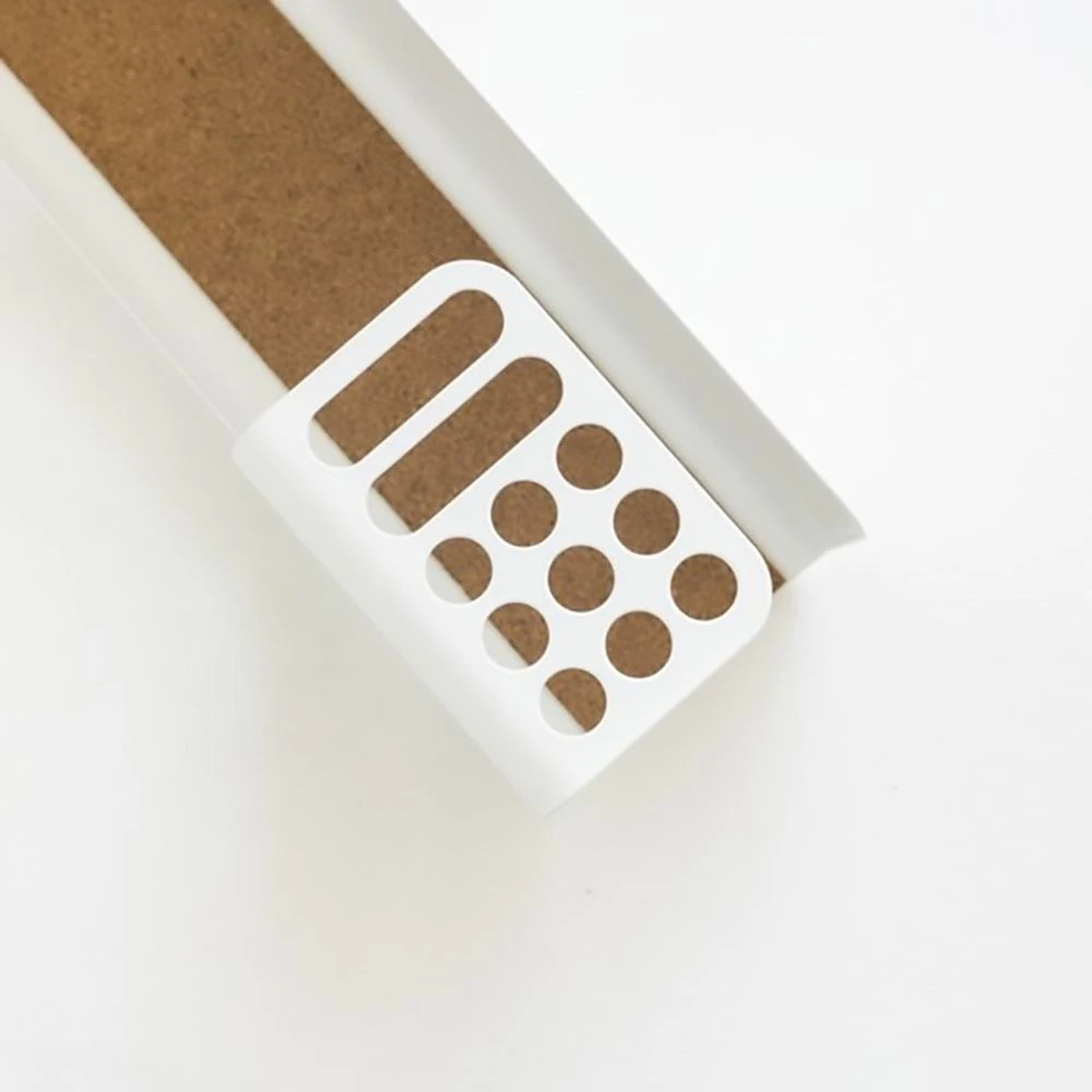 Vendora Μεταλλική Μολυβοθήκη σε Λευκό Χρώμα 4 Vendora Μεταλλική Μολυβοθήκη σε Λευκό Χρώμα - Image 2