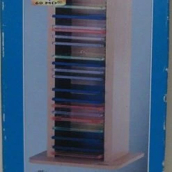 Vendora ΞΥΛΙΝΗ ΘΗΚΗ ΓΙΑ 60 MINI DISC