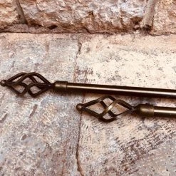 Vendora 2 ΤΜΧ Κουρτινόξυλα / Βέργες / ΚΟΥΡΤΙΝΌΒΕΡΓΑ / Μεταλλικό Μαύρο / Χρυσό Brushed / Sun Μπρονζέ -CONRAD-JOHNSON shop faa8759022b169e536d61b27e620dad4b24d3576 xl